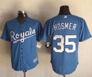 Wholesale Cheap Royals #35 Eric Hosmer Light Blue New Cool Base Alternate 1 Stitched MLB Jersey
