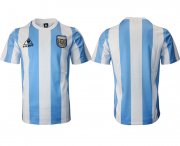 Wholesale Cheap Men 2020-2021 Season National team Argentina home aaa version white Soccer Jersey
