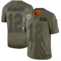 Wholesale Cheap Nike Raiders #12 Kenny Stabler Camo Men's Stitched NFL Limited 2019 Salute To Service Jersey