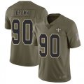 Wholesale Cheap Nike Saints #90 Malcom Brown Olive Men's Stitched NFL Limited 2017 Salute To Service Jersey