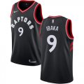 Wholesale Cheap Nike Raptors #9 Serge Ibaka Black NBA Swingman Statement Edition Jersey