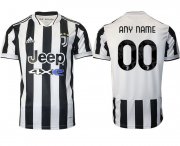 Wholesale Cheap Men 2021-2022 Club Juventus home aaa version white customized Adidas Soccer Jersey