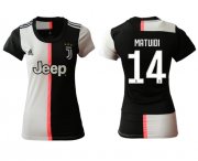 Wholesale Cheap Women's Juventus #14 Matuidi Home Soccer Club Jersey
