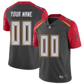 Wholesale Cheap Nike Tampa Bay Buccaneers Customized Gray Men\'s Stitched NFL Limited Inverted Legend Jersey