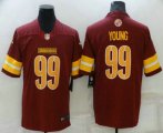 Wholesale Cheap Men's Washington Commanders #99 Chase Young Red NEW 2022 Vapor Untouchable Stitched Nike Limited Jersey