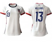 Wholesale Cheap Women 2020-2021 Season National Team America home aaa 13 white Soccer Jerseys1
