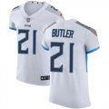 Wholesale Cheap Nike Titans #21 Malcolm Butler White Men's Stitched NFL Vapor Untouchable Elite Jersey