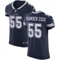 Wholesale Cheap Nike Cowboys #55 Leighton Vander Esch Navy Blue Team Color Men's Stitched NFL Vapor Untouchable Elite Jersey