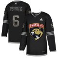 Wholesale Cheap Adidas Panthers #6 Alexander Petrovic Black Authentic Classic Stitched NHL Jersey