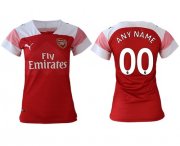Wholesale Cheap Women's Arsenal Personalized Home Soccer Club Jersey