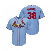 Wholesale Cheap Cardinals #38 Jose Martinez Horizon Blue Alternate 2019 Cool Base Stitched MLB Jersey