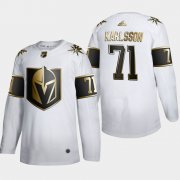 Wholesale Cheap Vegas Golden Knights #71 William Karlsson Men's Adidas White Golden Edition Limited Stitched NHL Jersey