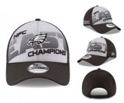 Wholesale Cheap NFL Philadelphia Eagles Team Logo Gray 2018 NFC East Division Champions