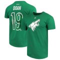 Wholesale Cheap Arizona Coyotes #19 Shane Doan Reebok St. Patrick's Day Name & Number T-Shirt Green