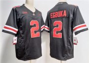 Men's Ohio State Buckeyes #2 Emeka Egbuka Black 2023 F.U.S.E. Limited Stitched Jersey