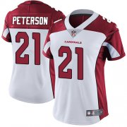Wholesale Cheap Nike Cardinals #21 Patrick Peterson White Women's Stitched NFL Vapor Untouchable Limited Jersey