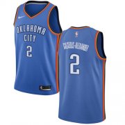 Wholesale Cheap Nike Thunder #2 Shai Gilgeous-Alexander Blue NBA Swingman Icon Edition Jersey