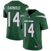 Wholesale Cheap Nike Jets #14 Sam Darnold Green Team Color Men's Stitched NFL Vapor Untouchable Limited Jersey