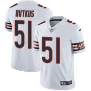 Wholesale Cheap Nike Bears #51 Dick Butkus White Men's Stitched NFL Vapor Untouchable Limited Jersey