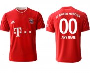 Wholesale Cheap Men 2020-2021 club Bayern Munchen home aaa version customized red Soccer Jerseys