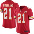 Wholesale Cheap Nike Chiefs #21 Bashaud Breeland Red Team Color Youth Stitched NFL Vapor Untouchable Limited Jersey