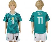 Wholesale Cheap Germany #11 Reus Away Kid Soccer Country Jersey
