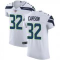 Wholesale Cheap Nike Seahawks #32 Chris Carson White Men's Stitched NFL Vapor Untouchable Elite Jersey