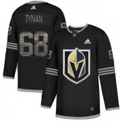 Wholesale Cheap Adidas Golden Knights #68 T.J. Tynan Black Authentic Classic Stitched NHL Jersey