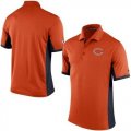 Wholesale Cheap Men's Nike NFL Chicago Bears Orange Team Issue Performance Polo