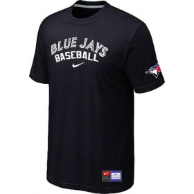 Wholesale Cheap Toronto Blue Jays Nike Short Sleeve Practice MLB T-Shirt Black