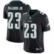 Wholesale Cheap Nike Eagles #23 Rodney McLeod Jr Black Alternate Men's Stitched NFL Vapor Untouchable Limited Jersey