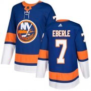 Wholesale Cheap Adidas Islanders #7 Jordan Eberle Royal Blue Home Authentic Stitched NHL Jersey