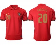 Wholesale Cheap Men 2021 Europe Portugal home AAA version 20 soccer jerseys