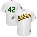 Wholesale Cheap Oakland Athletics #42 Majestic 2019 Jackie Robinson Day Official Cool Base Jersey White