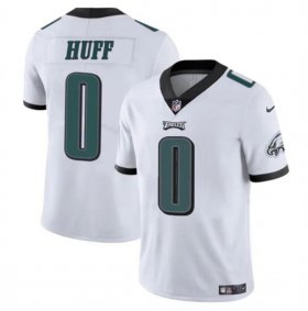 Cheap Men\'s Philadelphia Eagles #0 Bryce Huff White Vapor Untouchable Limited Football Stitched Jersey