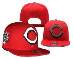 Wholesale Cheap MLB Cincinnati Reds Snapback Ajustable Cap Hat YD 2