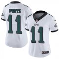 Wholesale Cheap Nike Eagles #11 Carson Wentz White Women's Stitched NFL Vapor Untouchable Limited Jersey