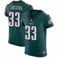 Wholesale Cheap Nike Eagles #33 Josh Adams Midnight Green Team Color Men's Stitched NFL Vapor Untouchable Elite Jersey