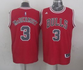 Wholesale Cheap Chicago Bulls #3 Doug McDermott Revolution 30 Swingman 2014 New Red Jersey