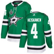 Cheap Adidas Stars #4 Miro Heiskanen Green Home Authentic Youth 2020 Stanley Cup Final Stitched NHL Jersey