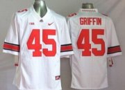 Wholesale Cheap Ohio State Buckeyes #45 Archie Griffin 2014 White Limited Jersey