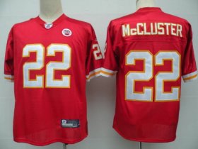 Wholesale Cheap Chiefs #22 Dexter McCluster Red Stitched NFL Jersey