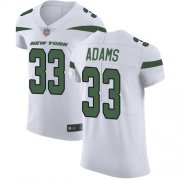 Wholesale Cheap Nike Jets #33 Jamal Adams White Men's Stitched NFL Vapor Untouchable Elite Jersey