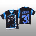 Wholesale Cheap NFL Carolina Panthers #31 Juston Burris Black Men's Mitchell & Nell Big Face Fashion Limited NFL Jersey