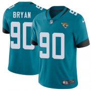 Wholesale Cheap Nike Jaguars #90 Taven Bryan Teal Green Alternate Youth Stitched NFL Vapor Untouchable Limited Jersey