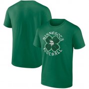 Wholesale Cheap Men's Minnesota Vikings Kelly Green St. Patrick's Day Celtic T-Shirt