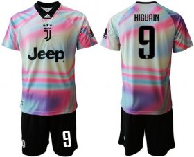 Wholesale Cheap Juventus #9 Higuain Anniversary Soccer Club Jersey