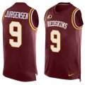 Wholesale Cheap Nike Redskins #9 Sonny Jurgensen Burgundy Red Team Color Men's Stitched NFL Limited Tank Top Jersey