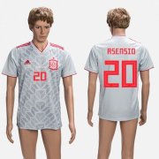 Wholesale Cheap Spain #20 Asensio Grey Training Soccer Country Jersey