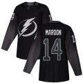 Cheap Adidas Lightning #14 Pat Maroon Black Alternate Authentic Youth Stitched NHL Jersey